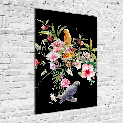 Staand plexiglas foto Hawaiiaans patroon