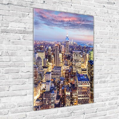 Foto obraz szkło akryl pionowy Nowy Jork