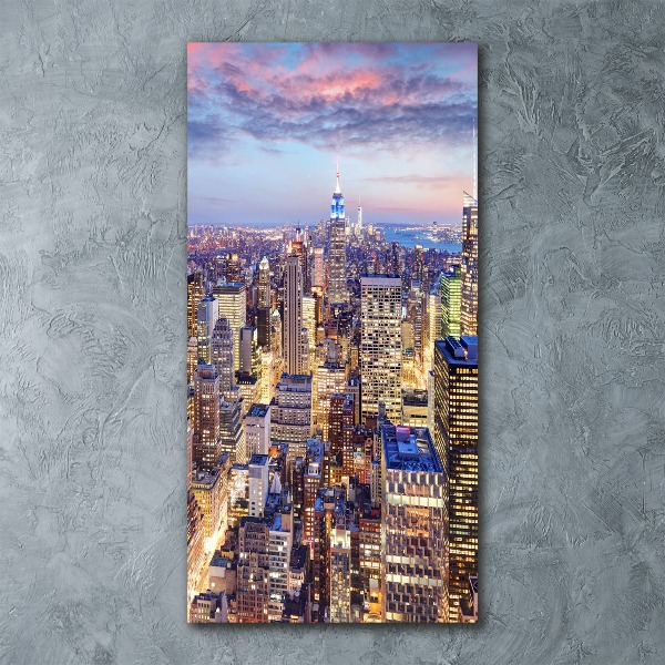 Foto obraz szkło akryl pionowy Nowy Jork