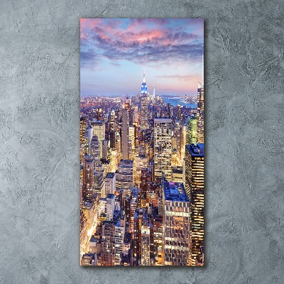 Foto obraz szkło akryl pionowy Nowy Jork