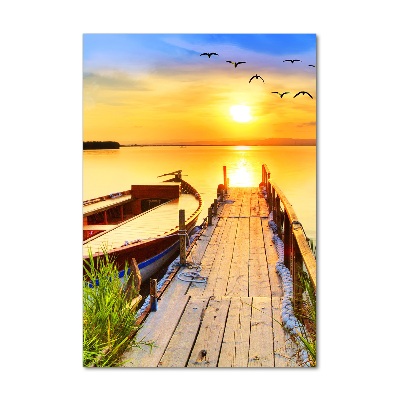 Staand foto in plexiglas Meer