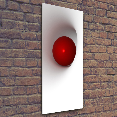 Obraz zdjęcie na ścianę akryl pionowy Abstrakcja kula