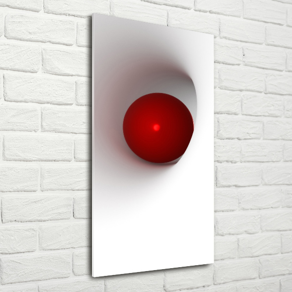 Staand foto plexiglas Abstracte bol