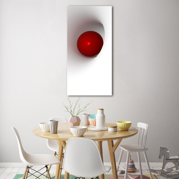 Obraz zdjęcie na ścianę akryl pionowy Abstrakcja kula