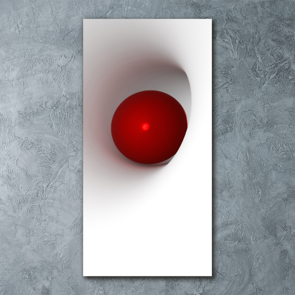 Obraz zdjęcie na ścianę akryl pionowy Abstrakcja kula