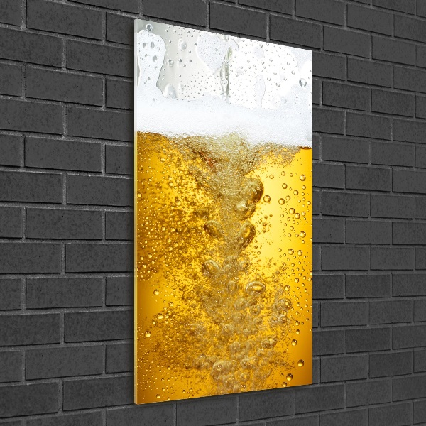 Staand plexiglas foto Bier