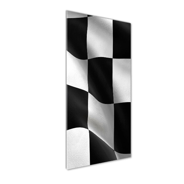 Staand foto in plexiglas Finishvlag