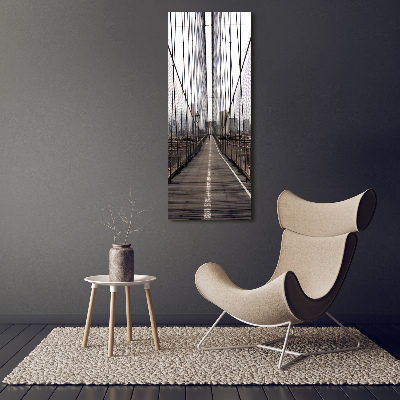 Staand plexiglas foto Brooklynbrug