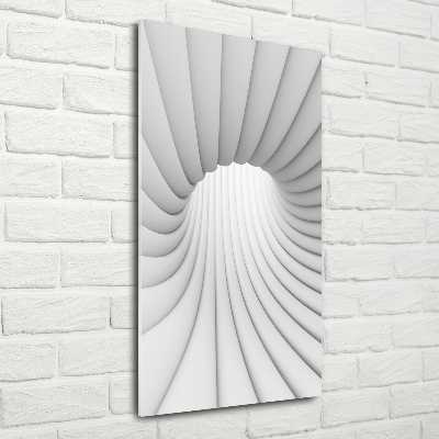 Obraz zdjęcie na ścianę akryl pionowy Abstrakcja tunel