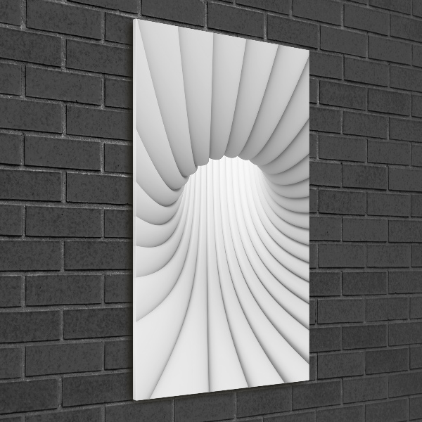 Staand foto op plexiglas Abstracte tunnel