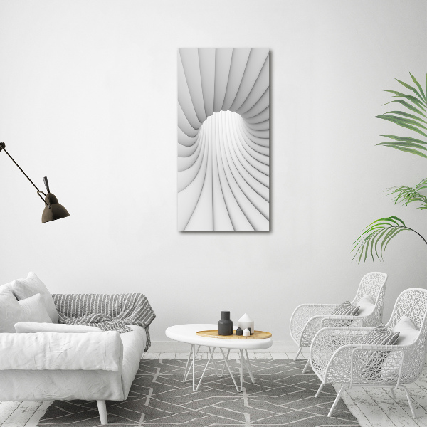 Obraz zdjęcie na ścianę akryl pionowy Abstrakcja tunel