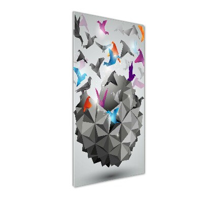 Obraz zdjęcie na scianę akrylowy pionowy Papierowa wolność