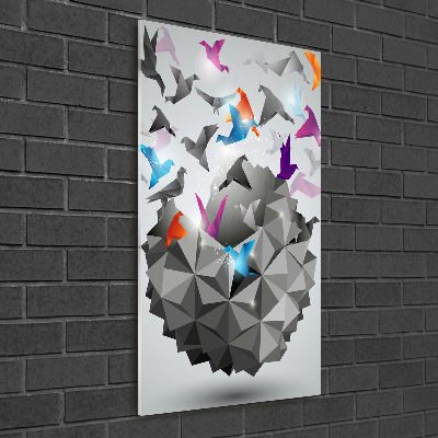 Staand plexiglas foto Papiervrijheid