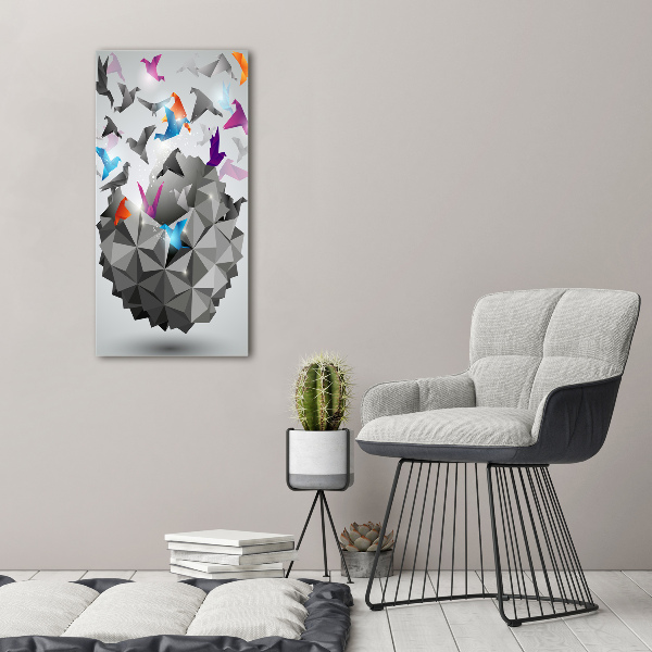 Staand plexiglas foto Papiervrijheid