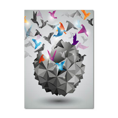 Staand plexiglas foto Papiervrijheid