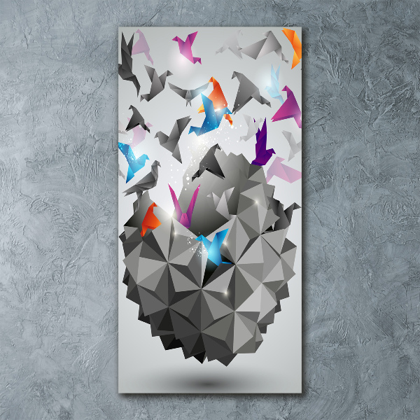 Staand plexiglas foto Papiervrijheid