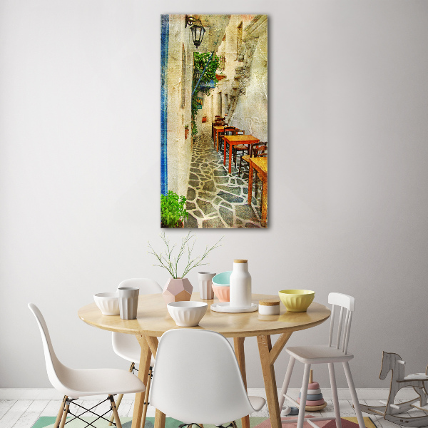 Staand foto plexiglas Griekse tavernes