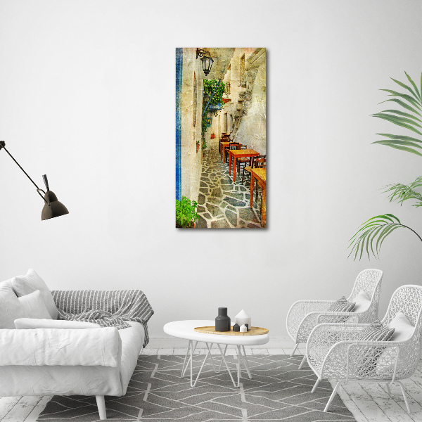 Staand foto plexiglas Griekse tavernes