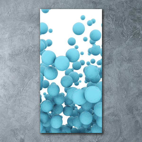 Staand foto plexiglas Abstracte bollen