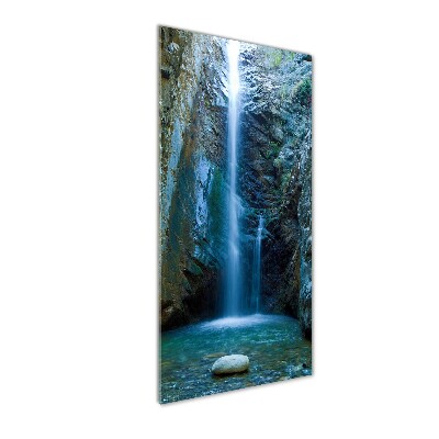 Staand foto op plexiglas Waterval