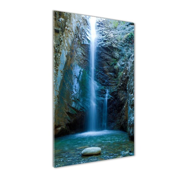 Staand foto op plexiglas Waterval