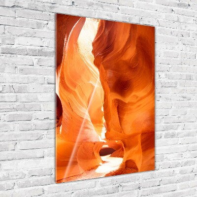 Staand plexiglas foto Canyon