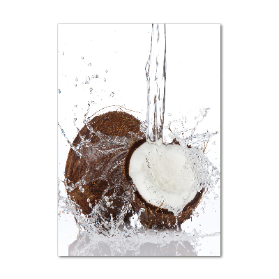 Obraz zdjęcie na ścianę akryl pionowy Kokos