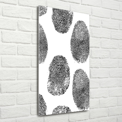 Staand foto plexiglas Vingerafdrukken