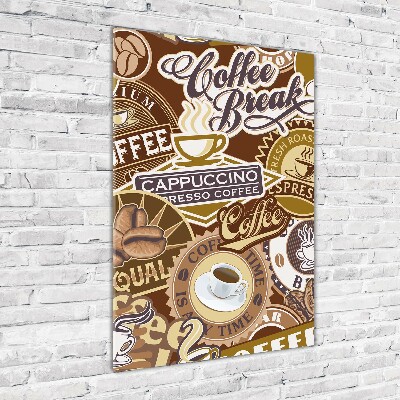 Staand plexiglas foto Koffiehuis