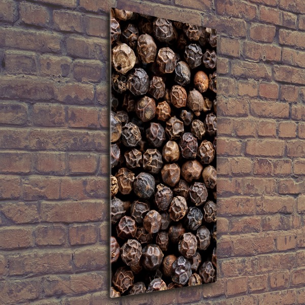 Foto obraz szkło akryl pionowy Ziarna pieprzu