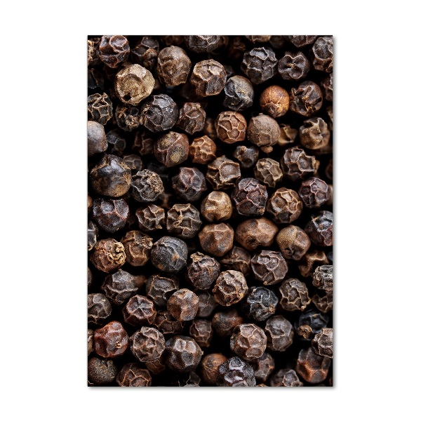 Foto obraz szkło akryl pionowy Ziarna pieprzu