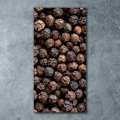 Foto obraz szkło akryl pionowy Ziarna pieprzu