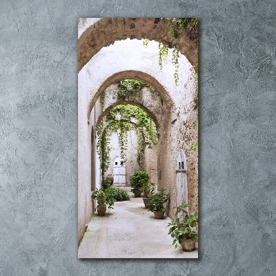 Staand foto plexiglas Arcade in het kasteel