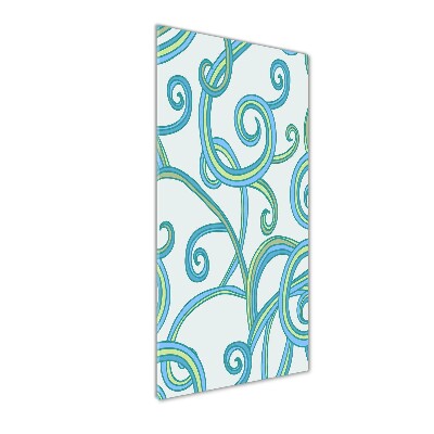 Staand foto op plexiglas Abstracte spiralen