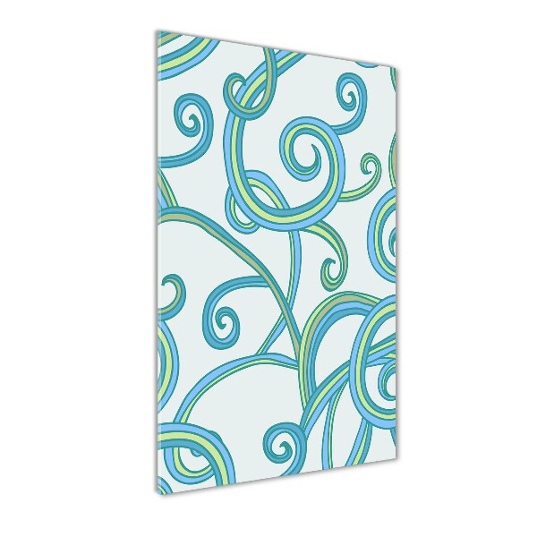 Staand foto op plexiglas Abstracte spiralen