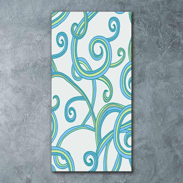 Staand foto op plexiglas Abstracte spiralen