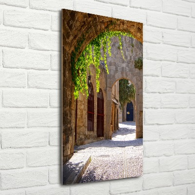 Staand foto op plexiglas Charmante straatjes