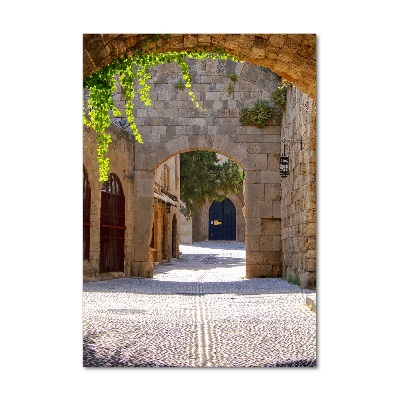 Staand foto op plexiglas Charmante straatjes
