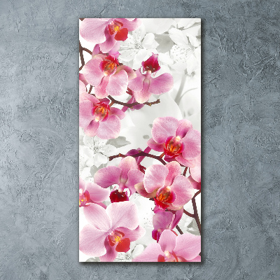 Staand foto in plexiglas Roze orchidee