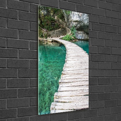 Staand foto op plexiglas Plitvice-meren