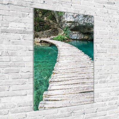 Staand foto op plexiglas Plitvice-meren
