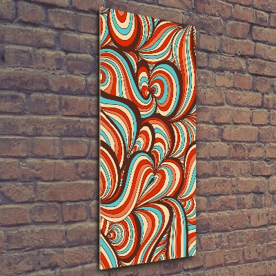 Staand plexiglas foto Wervelend patroon