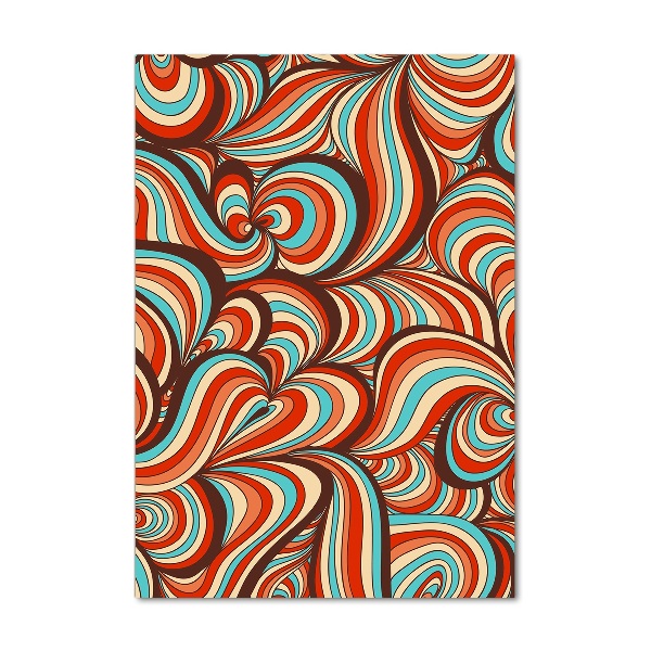 Staand plexiglas foto Wervelend patroon