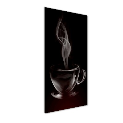 Staand plexiglas foto Aromatische koffie