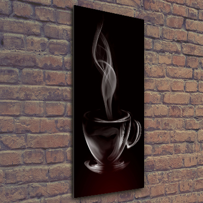 Staand plexiglas foto Aromatische koffie