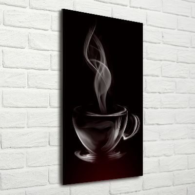 Staand plexiglas foto Aromatische koffie