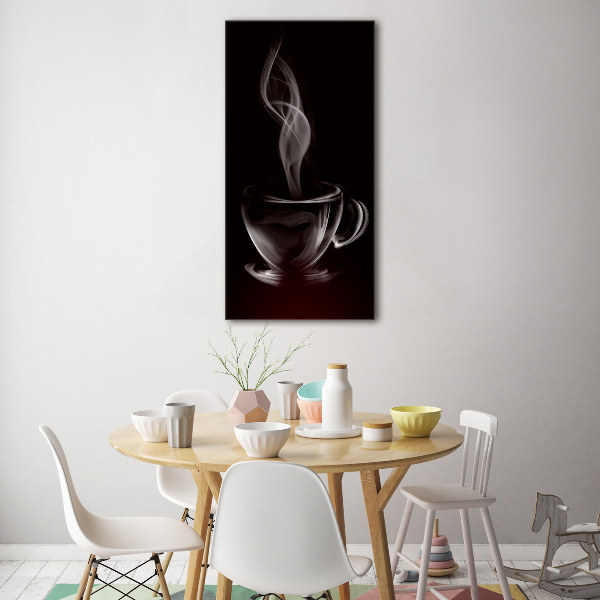 Staand plexiglas foto Aromatische koffie