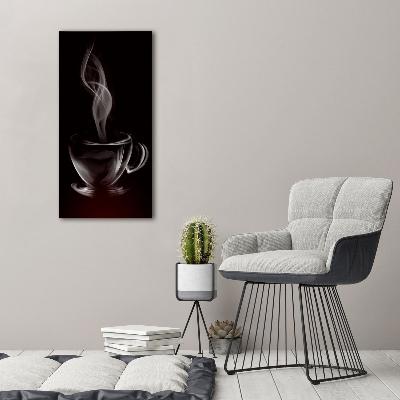 Staand plexiglas foto Aromatische koffie