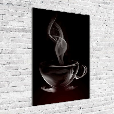 Staand plexiglas foto Aromatische koffie