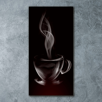 Staand plexiglas foto Aromatische koffie